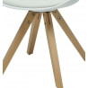 Chaise de salle à manger contemporaine blanche (lot de 2) Denver