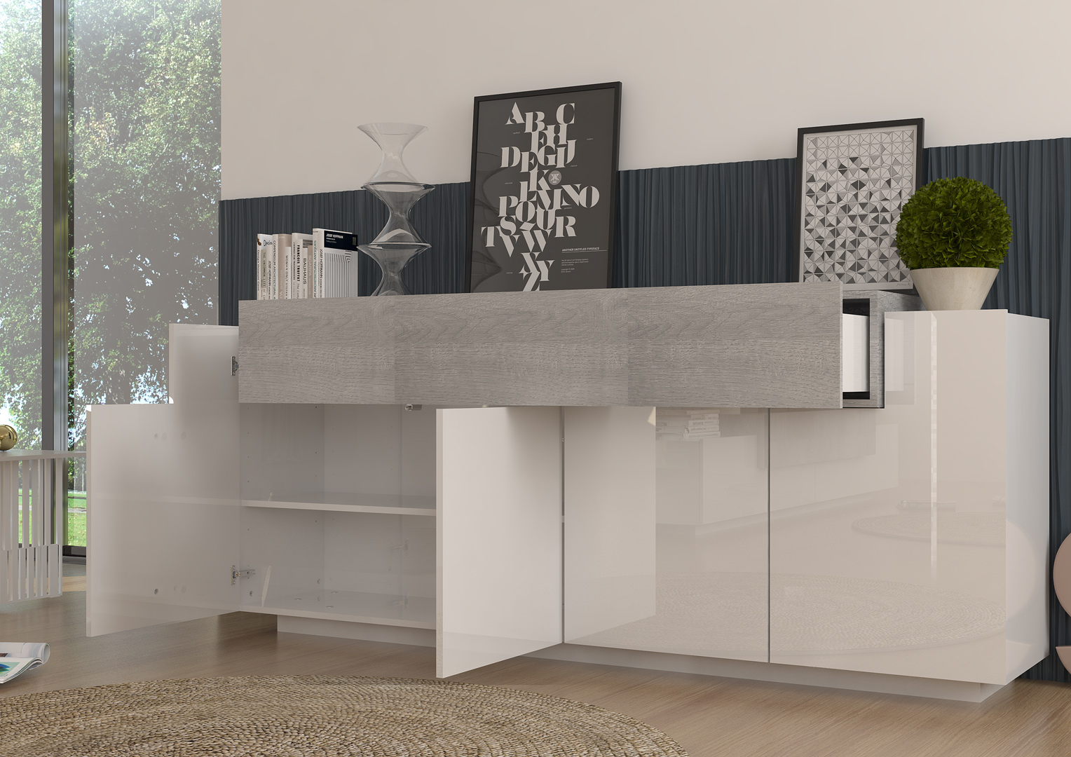 buffet blanc laqué buffet bahut design blanc laqu 233 ch 234 ne gris melusa matelpro buffet blanc laqué buffet bahut design blanc laqu 233 ch 234 ne gris melusa matelpro