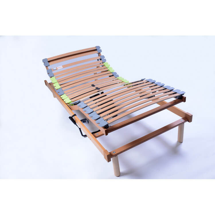 Sommier de relaxation électrique en bois 28 lattes Sylea