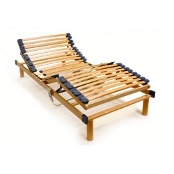 Sommier de relaxation électrique en bois 28 lattes Mayorke