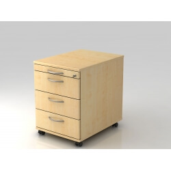 Caisson de bureau contemporain 3 tiroirs Londonien