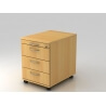 Caisson de bureau contemporain 3 tiroirs Londonien