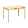 Table de cuisine contemporaine en pin massif Carole