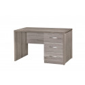 Bureau contemporain chêne sonoma gris Carine