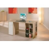 Bureau contemporain coloris chêne sonoma Armel