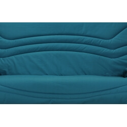 Housse clic-clac coloris bleu canard Boris