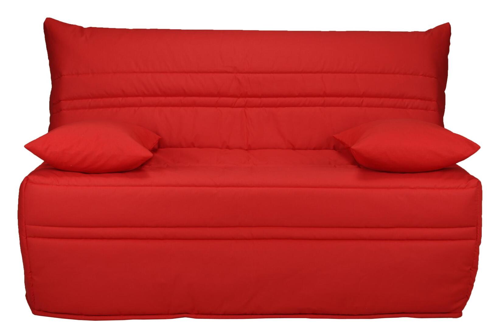 Banquette Bz Contemporaine 160 Cm Coloris Rouge Vista Matelpro