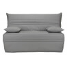 Housse BZ & 2 housses de coussin coloris gris uni Vista