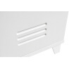 Meuble de rangement design 2 portes/2 tiroirs coloris blanc Fabrik
