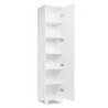 Armoire de rangement design 1 porte coloris blanc Fabrik