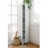 Armoire de rangement design 1 porte coloris blanc Fabrik