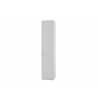 Armoire contemporaine 1 porte coloris blanc alpin Amerand