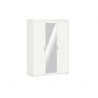 Armoire adulte contemporaine 3 portes coloris blanc Gary