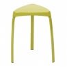 Tabouret de cuisine design coloris vert (lot de 6) Sandra