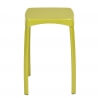 Tabouret de cuisine design coloris vert (lot de 6) Emma