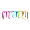 Tabouret de cuisine design coloris rouge (lot de 6) Emma