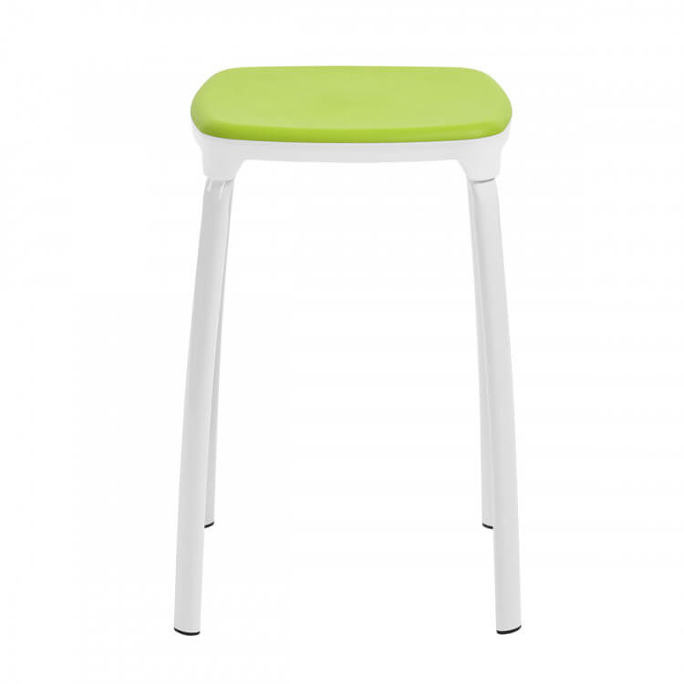 Tabouret de cuisine design coloris vert (lot de 6) Maxime