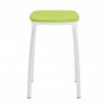 Tabouret de cuisine design coloris vert (lot de 6) Maxime