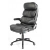 Fauteuil de bureau design en PU noir Davy