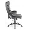 Fauteuil de bureau design en PU noir Davy