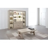 Table basse contemporaine rectangulaire coloris orme naturel Vaucluse