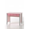 Bureau enfant contemporain coloris rose Mindy