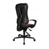 Fauteuil de bureau design en PU rouge Jamaique