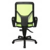 Chaise de bureau contemporaine en tissu vert Zumba