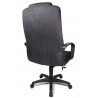 Fauteuil de direction contemporain en microfibre anthracite Caraibes