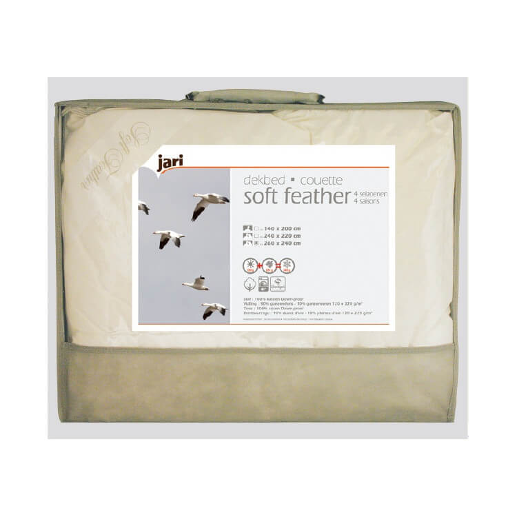 Couette naturelle Soft Feather 4 saisons