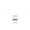 Chevet contemporain blanc mat 2 tiroirs Sophiane