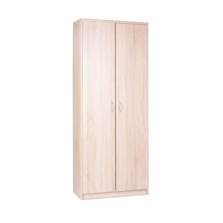 Armoire à chaussures contemporaine chêne clair Niels