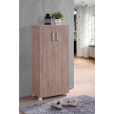 Meuble de rangement contemporain 60 cm chêne clair Océane