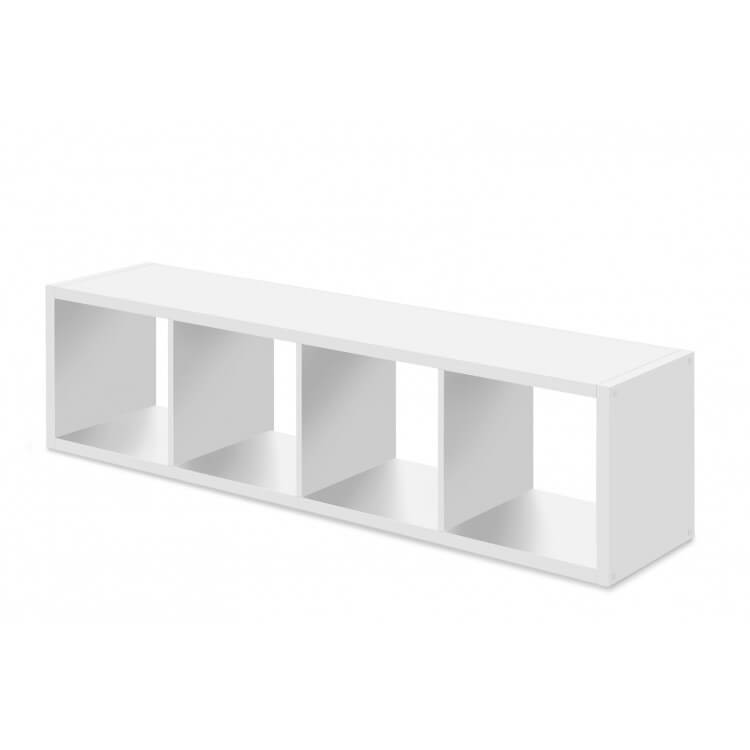 ÉTAGÈRE À MUR RECTANGULAIRE 3 COMPARTIMENTS À