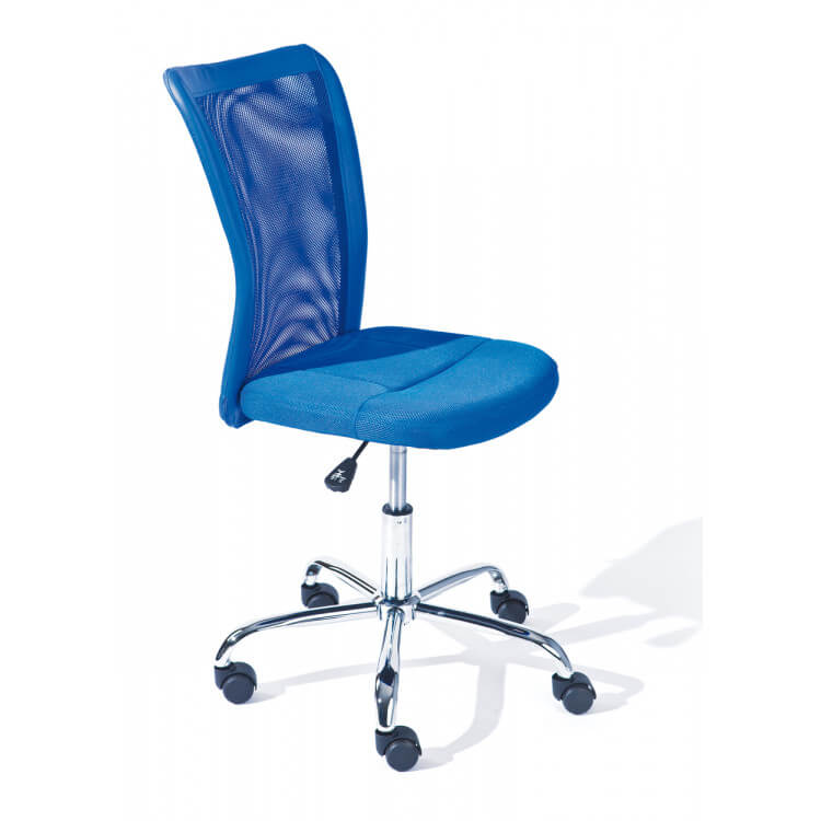 Tissu Sylvie De En Chaise Design Bureau Bleu MUGSpqVz