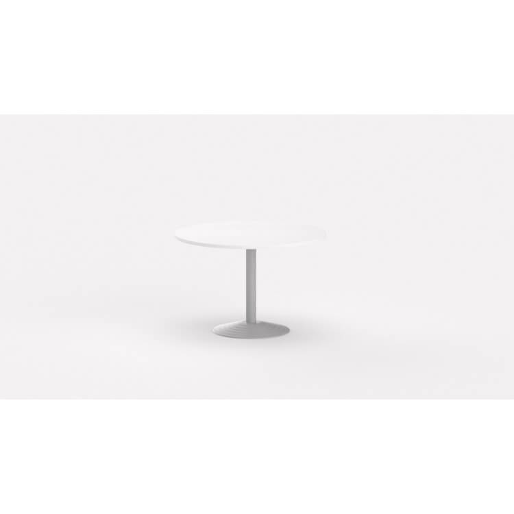 Table de réunion contemporaine ronde Ø 116 cm Zelda