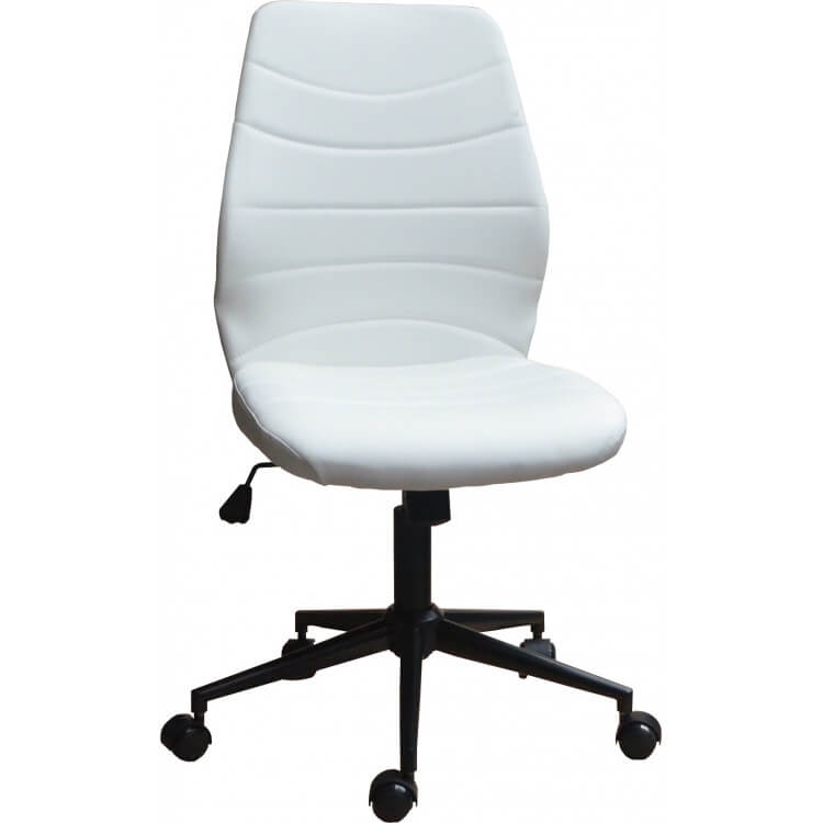 Design Blanc Chaise Gina Bureau Pu En De ymI76vYbfg