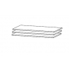 Etagère 107 cm (lot de 3) Orchidee