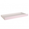 Tiroir de lit contemporain coloris rose Flocon