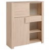 Vaisselier/argentier contemporain chêne clair William