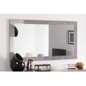 Miroir moderne laqué marbre 140 cm Odetta