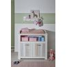 Commode à langer contemporaine en pin blanc Deborah