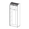 Meuble de rangement de bureau coloris chêne Belma II