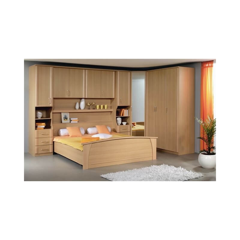 Pont De Lit Lit Adulte Armoire 3 Portes Et Armoire D Angle 1 Porte Mathis Matelpro