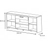 Buffet/bahut contemporain Spleen