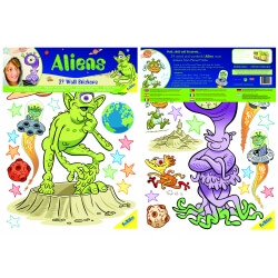 Blister 39 stickers ALIENS