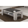 Table basse contemporaine coloris chêne gris Talisman