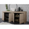 Buffet/bahut contemporain 4 portes Charlie