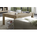 Table basse contemporaine chêne clair Charlie