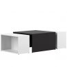 Table basse contemporaine extensible Orlanda